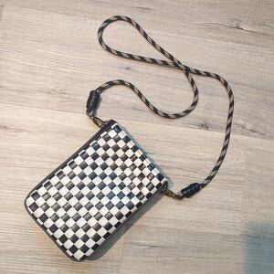 Checkered Crossbody Phone Purse